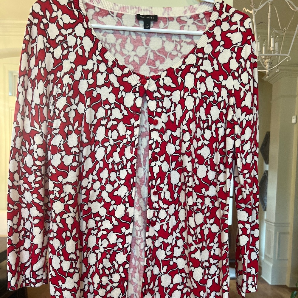 Floral cardigan